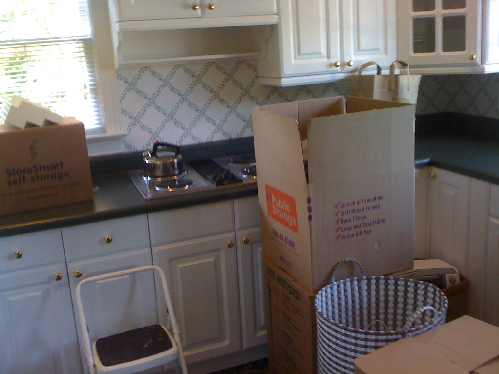 Kitchen Before Move-In Organization